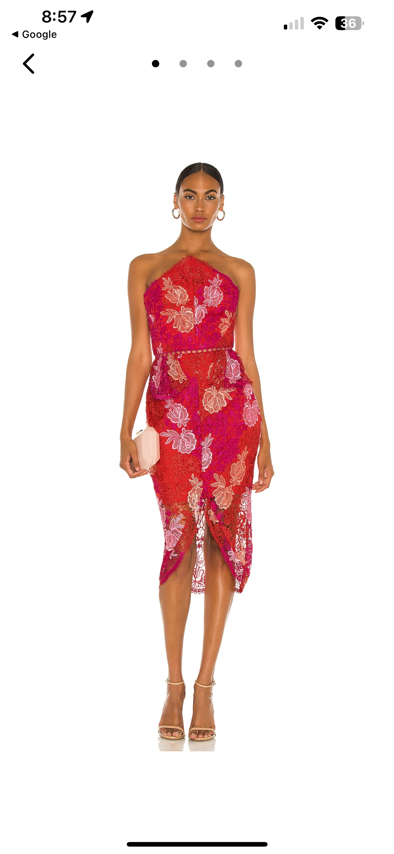 Elliatt X Revolve Times Dress Pink Size XS Valentine’s Day Dress