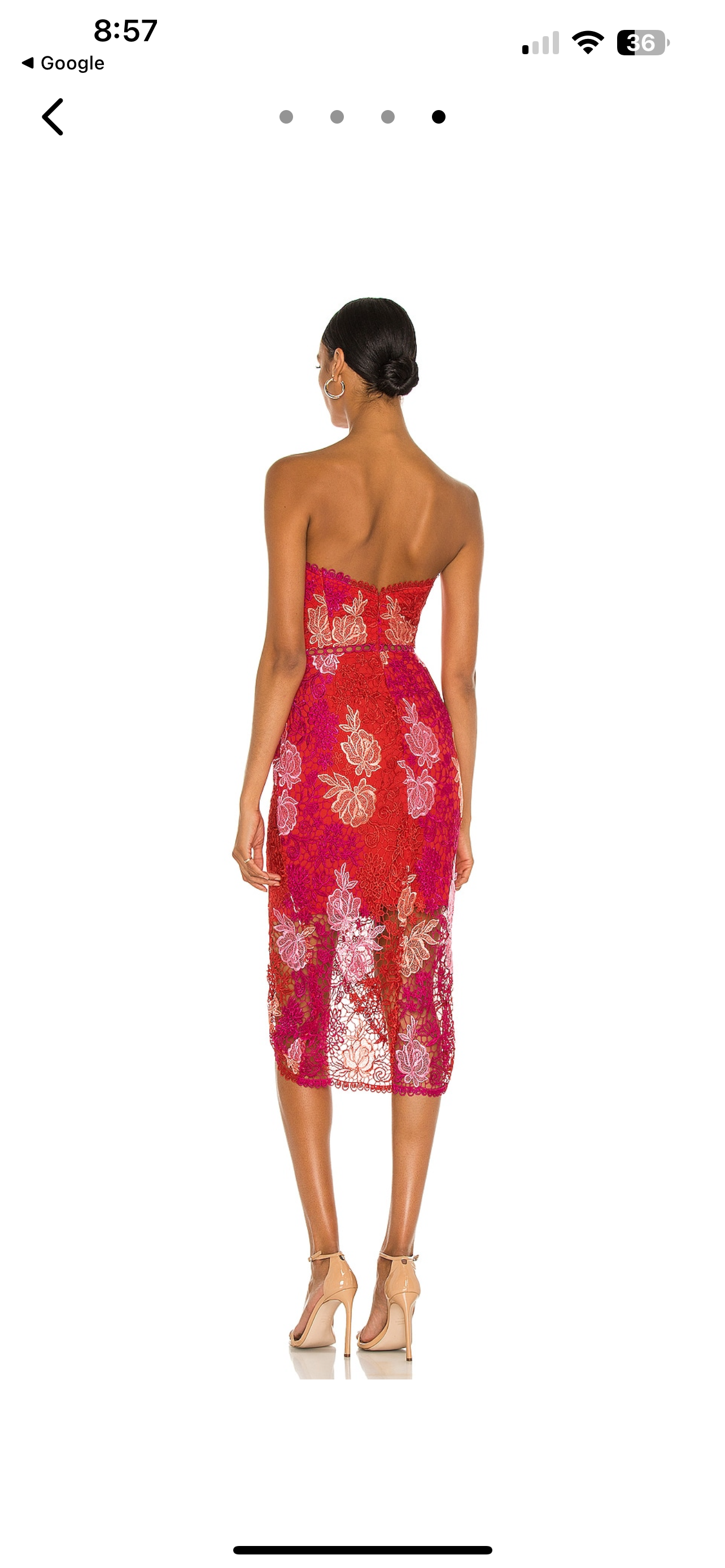 Elliatt X Revolve Times Dress Pink Size XS Valentine’s Day Dress